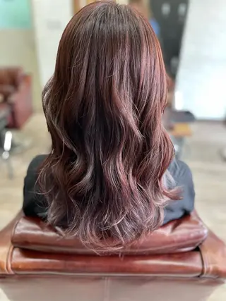 ロング カラー HAIR MAKE Avalon 橋本店所属・💎白髪染めも対応 🙆👌山本明菜のヘアスタイル