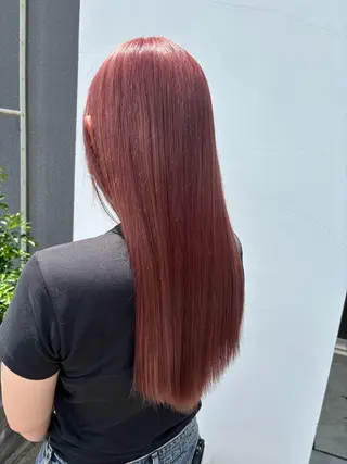 ロング カラー 落海 風花のヘアスタイル