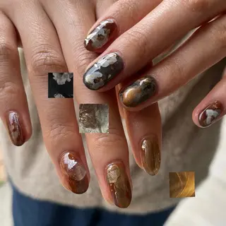 ネイル RooM tani /個性派ニュアンスのネイルデザイン
