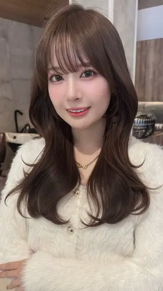 ロング 🍯レイヤー＆ボブ 🍯あらいみゆのヘアスタイル