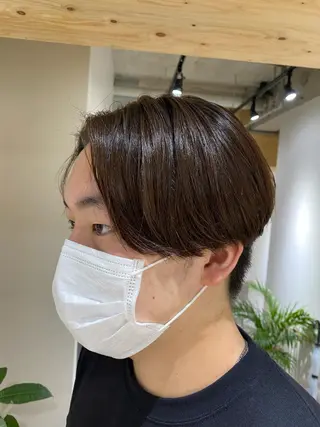 パーマ メンズ メンズブリーチカラー /パーマ ごーた立川のヘアスタイル