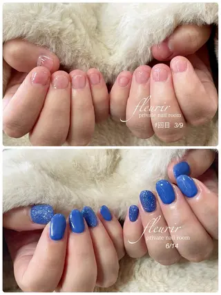 ネイル フルリール 【プライベートサロンのネイルデザイン