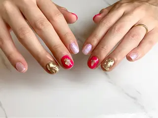 ショート ネイル ネイリスト シンのネイルデザイン