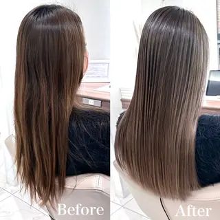 ロング 篠塚 菜々子のヘアスタイル