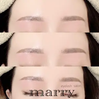 アイブロウ marry beautyのマツエク・マツパデザイン