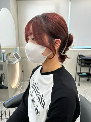 ミディアム Lond  mare 🦋ayana🦋のヘアスタイル