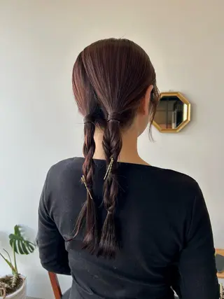 セミロング plus HAIR いずみのヘアスタイル