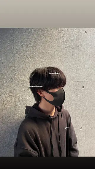 カラー メンズ MARIO HAIR DESIGN所属・艶カラー/レイヤー /ボブ🌒Ameriのヘアスタイル