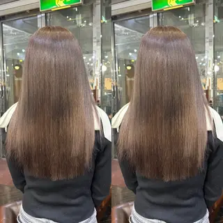 セミロング カラー ☻モエカ/ハイトーン アレンジ☻のヘアスタイル