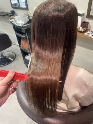 セミロング 飯村 友亮のヘアスタイル