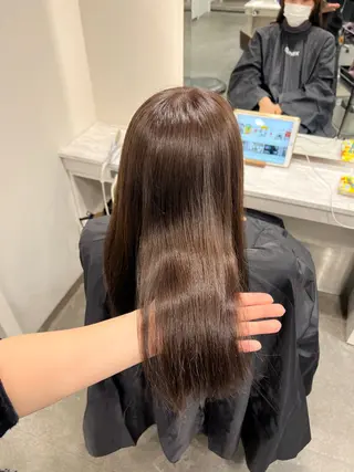 セミロング 艶カラー/パーマ /ヒナのヘアスタイル