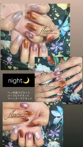 ネイル フルリール 【プライベートサロンのネイルデザイン