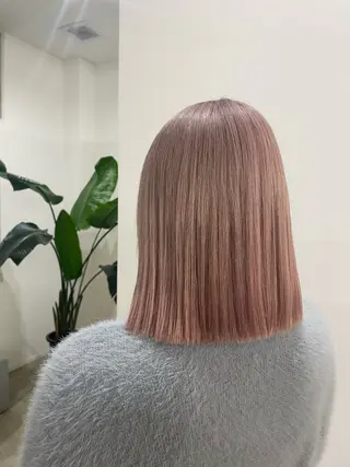 ミディアム eclat   hairsBEAU group所属・hairs BEAU 藤田彩夏のヘアスタイル