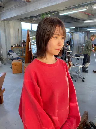 ショート カラー ヨシダ トオルのヘアスタイル