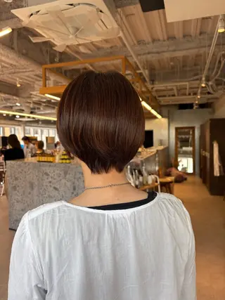 ショート レイヤーカット /ゆうのヘアスタイル