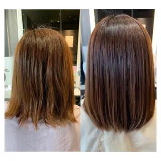 ミディアム 中村 侑弘のヘアスタイル