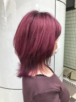 ミディアム カラー 千葉 洋平のヘアスタイル