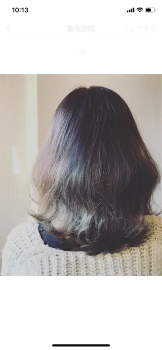 ミディアム カラー days.所属・days. デイズのヘアスタイル