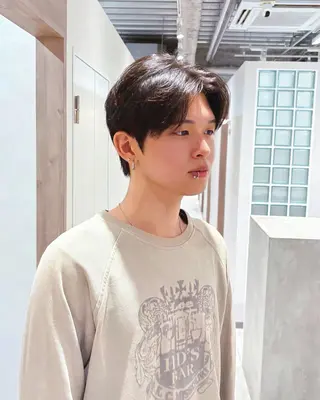 パーマ メンズ メンズパーマ/メンズ カット　田中気理真のヘアスタイル