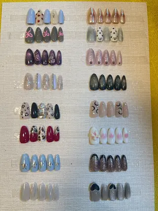 ミディアム nina beautyのネイルデザイン