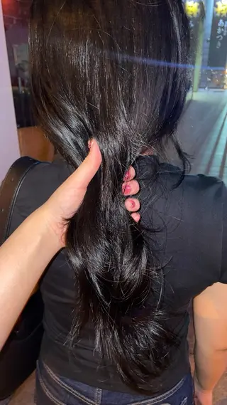 カラー KAHO 大阪カラーモデル募集のヘアスタイル