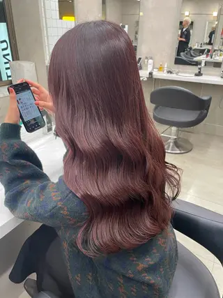 ロング カラー ヘアアレンジ 💗横浜美容室 💗HARUNAのヘアスタイル