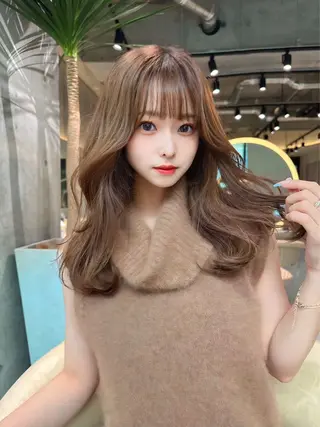 ミディアム カラー 🎀𝑆𝐴𝑅𝐴 /レイヤーカット🎀のヘアスタイル
