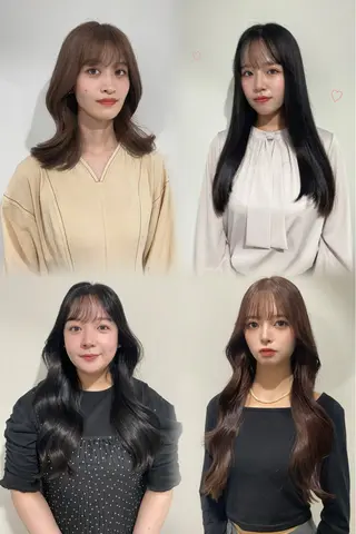 カラー AO所属・RISAKO 艶髪モテヘア🎀府中のヘアスタイル