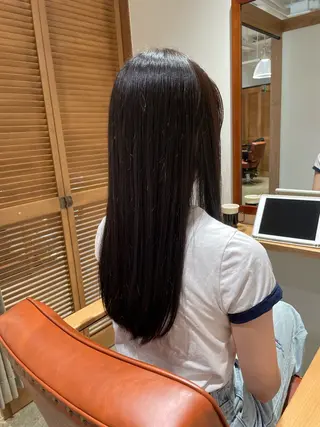 ロング 末田柊希/ 髪質改善 /顔周りカットのヘアスタイル