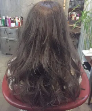 ロング カラー 玉木 育実のヘアスタイル