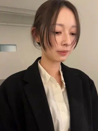 ミディアム カラー KOCHAB本山所属・三谷はるな /名古屋/本山のヘアスタイル