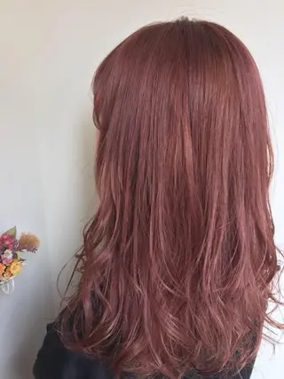 セミロング カラー HAUS 片山みほのヘアスタイル