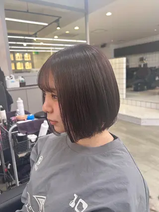 ショート カラー パーマ ヘアアレンジ メンズ ブリーチなしカラー/ ブラウン/レイヤーのヘアスタイル