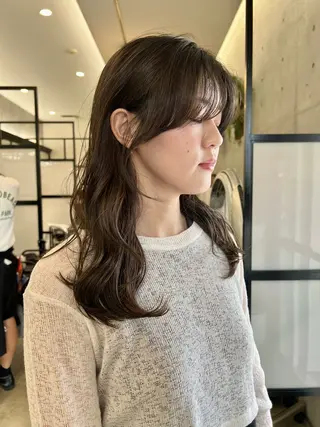 ロング GO TODAY SHAiRE SALON Polaris店所属・くせっ毛カット タツヤのヘアスタイル