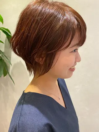 ショート Strawberry所属・原田 志保のヘアスタイル