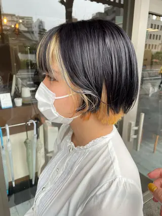 ショート 高橋 みく/ minim 暖色のヘアスタイル