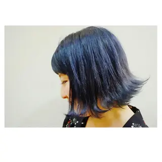 ミディアム カラー feel所属・Ogawa maiのヘアスタイル