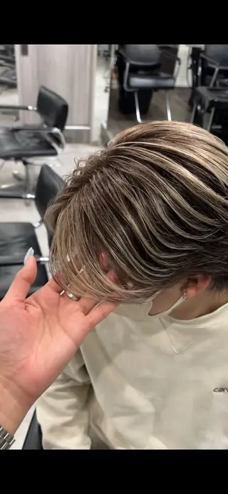 メンズ KAIRI/大宮/ メンズバレイヤージュのヘアスタイル