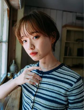 ショート 秋山 大樹のヘアスタイル