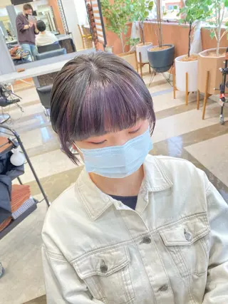 ショート カラー ✂️✨ciel モデル募集✨✂️のヘアスタイル