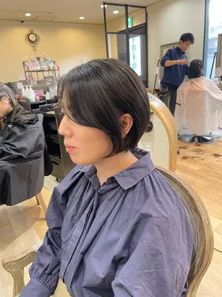 ショート 亀川蓮 Agu hairのヘアスタイル