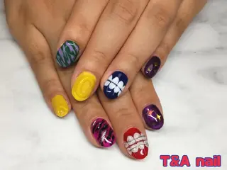 ショート ネイル T&A nailのネイルデザイン