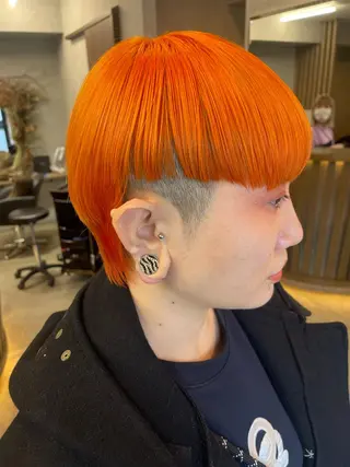 ショート カラー ダブルカラー /まつ毛パーマ🎀のヘアスタイル