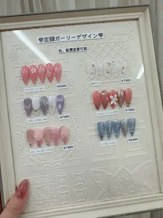 ネイル lucky nail 歌舞伎町のネイルデザイン