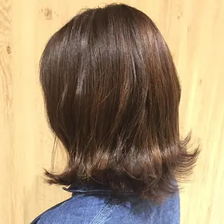 ミディアム 中林 由佳のヘアスタイル