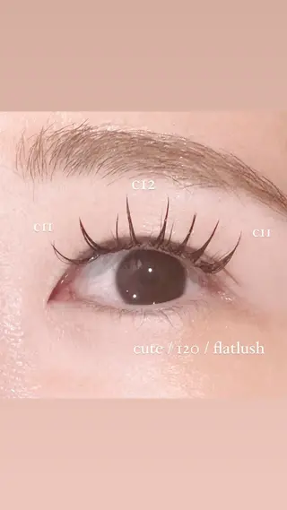 マツエク・マツパ モテhair♡.* ﾏﾂｴｸ/さくら🍨のマツエク・マツパデザイン