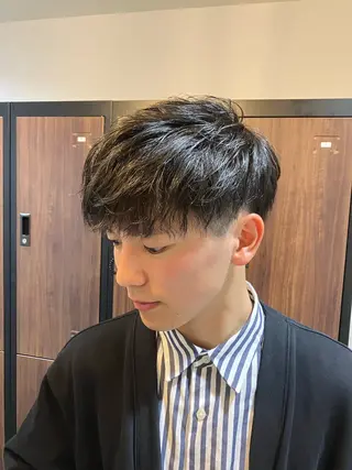 ショート メンズ メンズパーマ/心斎橋 /四ツ橋駅/しょうまのヘアスタイル