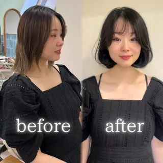 ショート HACHI美容室 韓国ヘア　AKARIのヘアスタイル