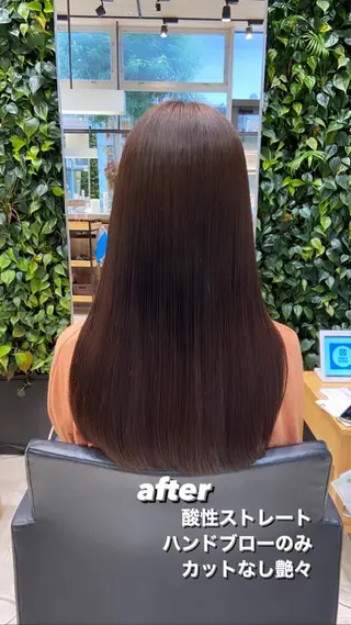 ロング カットモデル募集 ロロネー三国のヘアスタイル