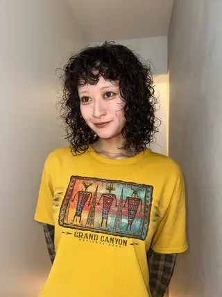 セミロング パーマ HARE &nail ☪️remiのヘアスタイル